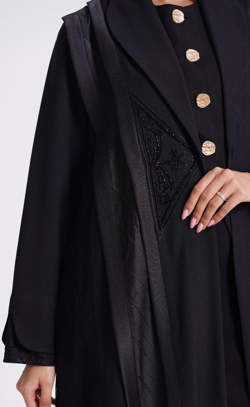 black blazer with beads