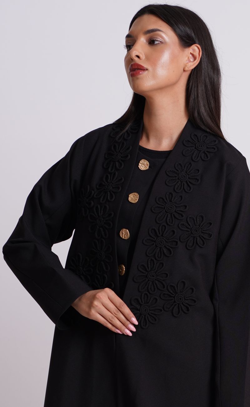 Simple Black Abaya
