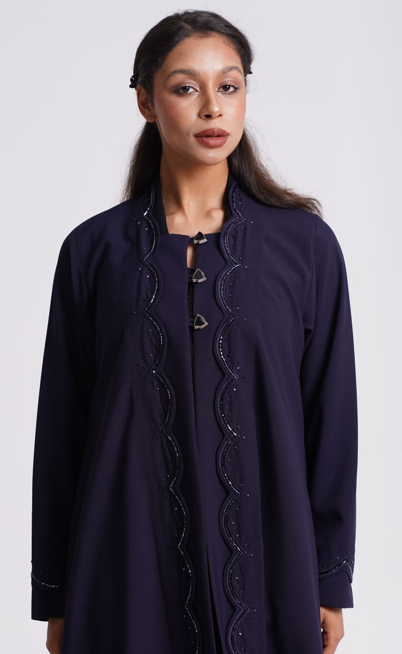 Navy Blue Abaya